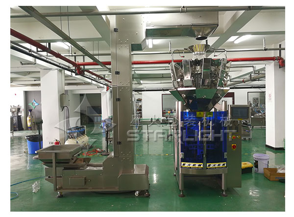 自动化坚果包装生产线/全自动坚果包装机械设备

 